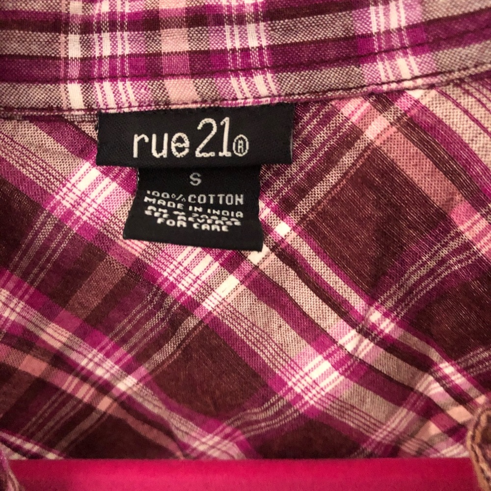Flannel Jacket Rue 21 - Picture 2 of 2